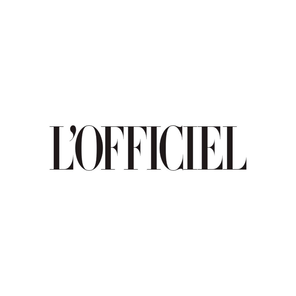 press article from L'Officiel Belgium website